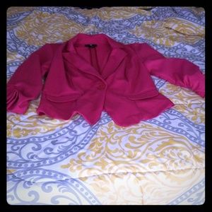 Pink blazer